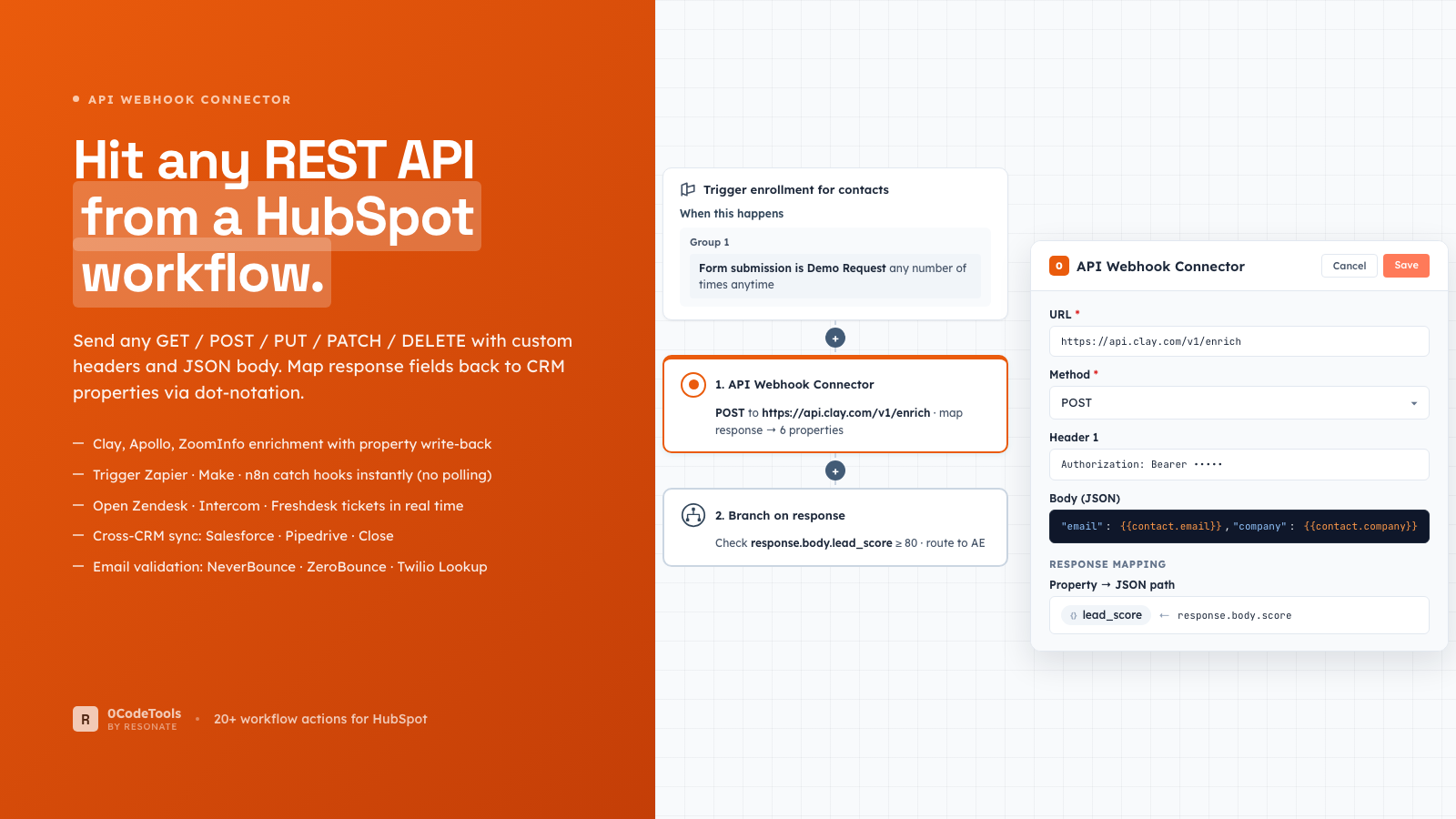 API Webhook Connector