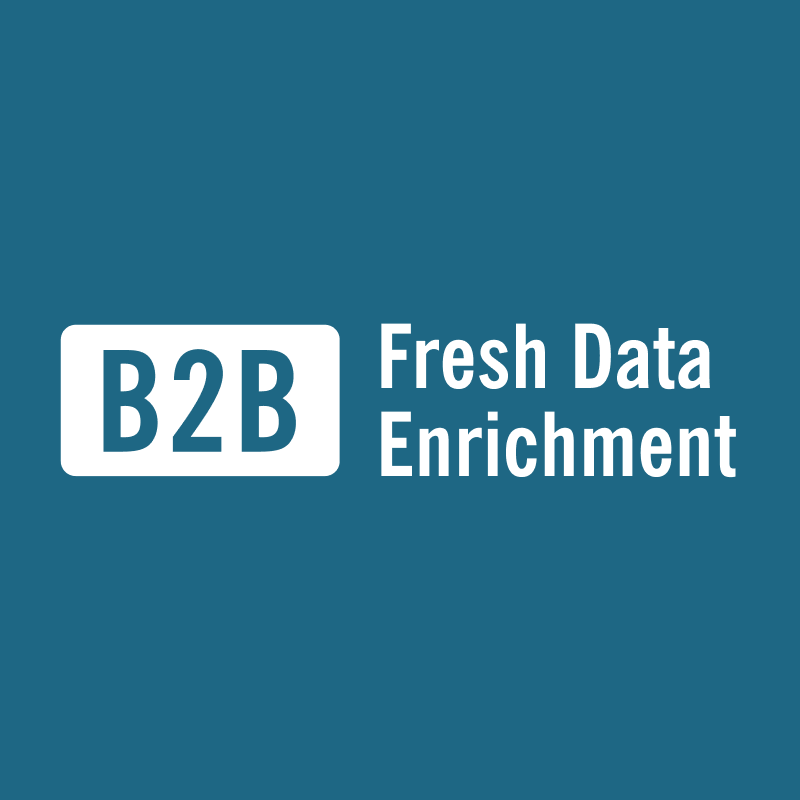 B2B Fresh Data Enrichment