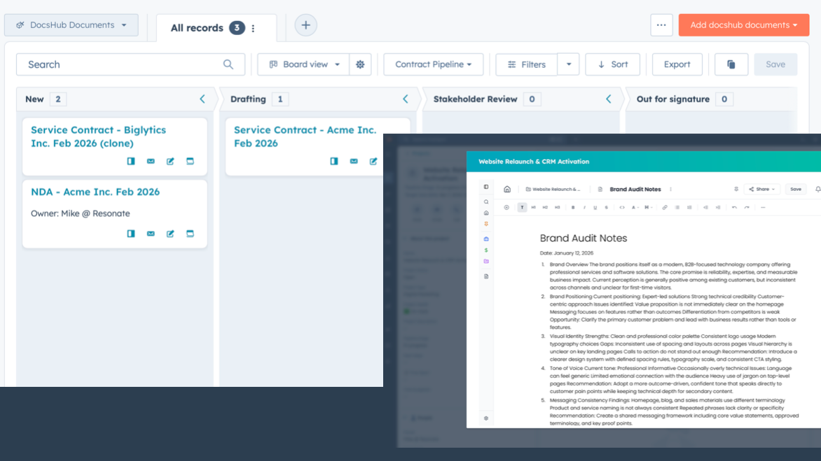 DocsHub Document management